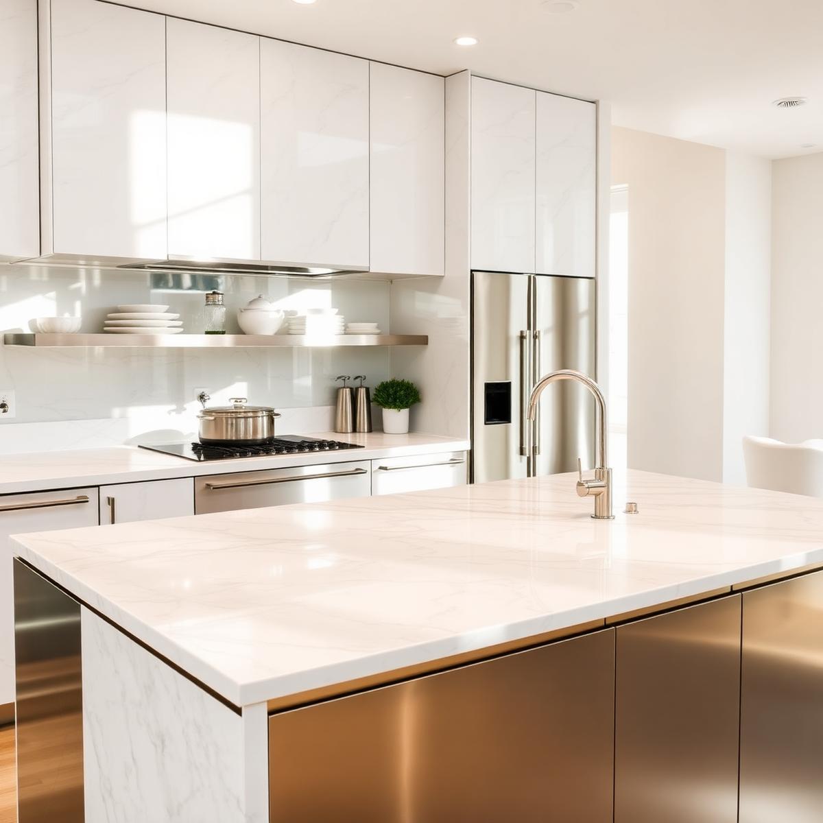 Spotless luxury kitchen